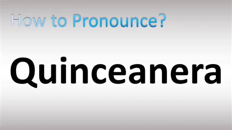 quince pronunciation|How To Say Quince .